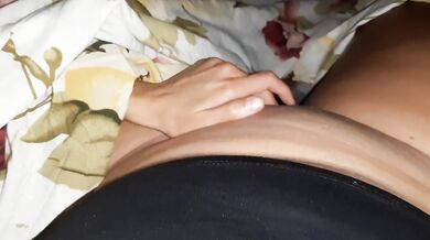 My girlfriend woke me up with her fingers in my pussy - Lesbian_illusion