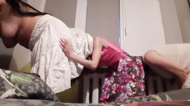 Hot lesbian threesome by the window - IkaSmokS