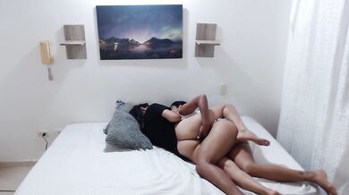 Hot lesbians rub and play with their clits