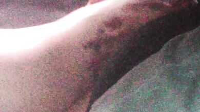 I fuck my stepbrother's girlfriend on all fours with my strap-on in the Uber