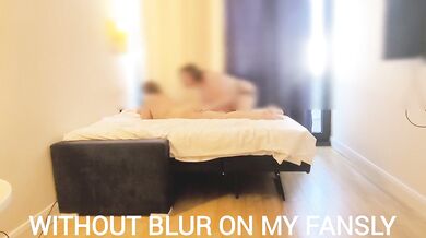 Husband films wife fucks with Lesbian MISTRESS/Amateur hotwife/Cuckold Threesome