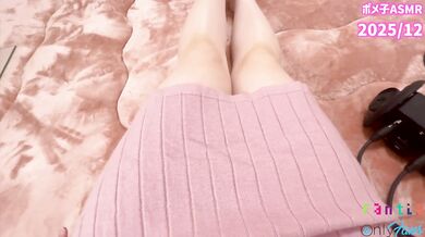 [Foot fetish] Plump thighs "tremendous pressure" thigh job [ASMR] Japanese amateur selfie foot job training asian hentai