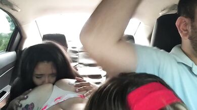 my friends have sex in my car on the way home.