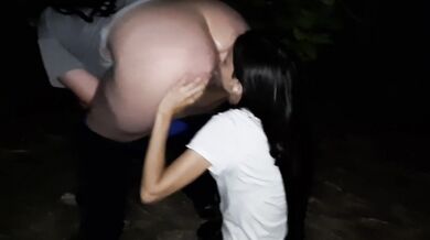 Stranger girl on the first date licked me in the forest - Lesbian_illusion