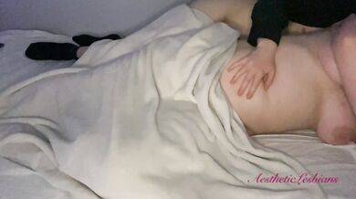 Pleasuring her nice surprise sensual lesbian sex