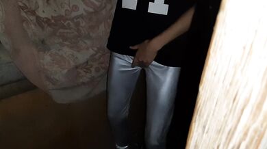 I caught my neighbor masturbating, but she saw and fucked me - Lesbian_illusion