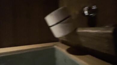 【レズビアン】温泉でヤってしまってイってしまった日。Vlog風【個人撮影】Lesbians have sex in a Japanese bath