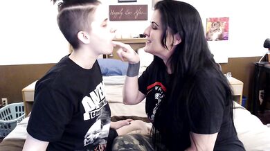 Whip Cream Tongue Playing Heavy Kissing Deep Wet Lesbian Maleout
