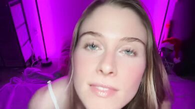 shy skinny college girl does first naughty live stream