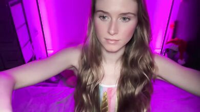 shy skinny college girl does first naughty live stream
