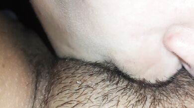 She pulls my labia and licks my clitoris, enters my vagina with her tongue - Lesbian_illusion