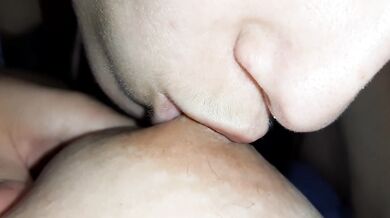 Lesbian threesome with licking, sucking and biting nipples - Lesbian_illusion