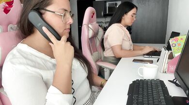 Our boss excites us, we masturbate thinking about him