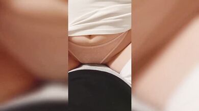I can feel her warm clit