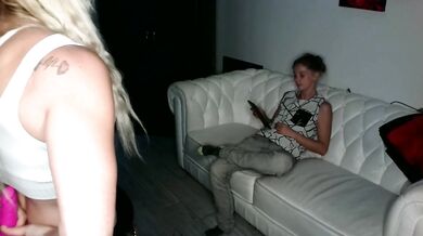Full Of Surprises: Surprise dildo fuck