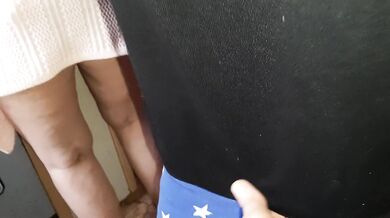 We fucked in our neighbor's kitchen while she made us coffee - Lesbian_illusion