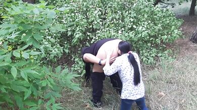 I love to lick her ass in forest - IkaSmokS