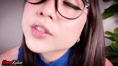 POV ASMR - Asian Boss Face Sitting for your Xmas Bonus - Kimmy Kalani Ass Worship
