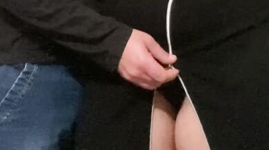 OMG! Penetrated Under Dress In The Subway! Fingers Stranger Under Dress