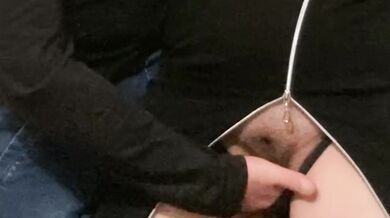 OMG! Penetrated Under Dress In The Subway! Fingers Stranger Under Dress