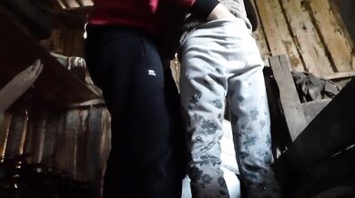 I met a forester girl with whom we fuck in a hut - Lesbian_illusion