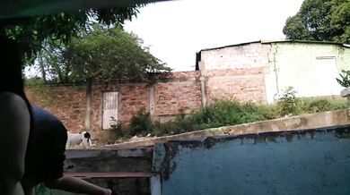 The neighbor is very slutty, her husband hasn't left and she already wants me to fuck her
