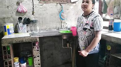 The neighbor is very slutty, her husband hasn't left and she already wants me to fuck her