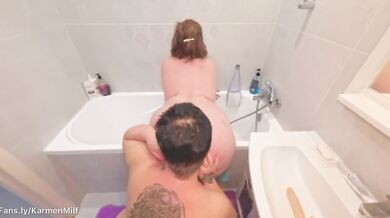 Stepmom Surprises Step-Sister, Anal Training, and Pussy Licking