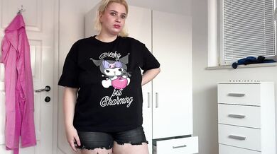 My best friend gave me both her holes! Accidentally cum inside