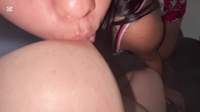 Breastfeeding with my friend