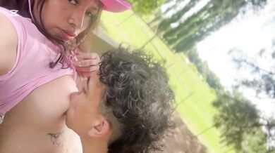 A cowboy farmer with a huge cock shows me the countryside and fucks me wildly, and my husband catches us.