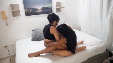 My lesbian friends fuck each other until they orgasm