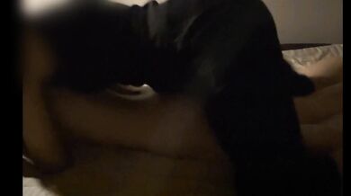 Japanese lesbian couple love biting, spanking and kissing