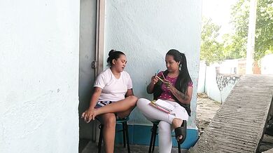 I fuck a civil servant while she asked me some questions about my home