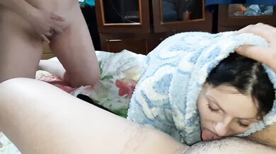 Our neighbor started masturbating for our sex with a girl - Lesbian_illusion