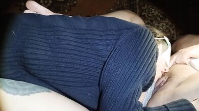 Quick romantic sex of a real lesbian couple - IkaSmokS