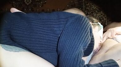 Quick romantic sex of a real lesbian couple - IkaSmokS