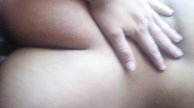 watch my girlfriend fuck me from behind