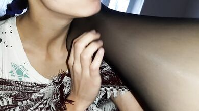 After a long separation, my girlfriend sucked me off, licked my clitoris, fucked my vagina