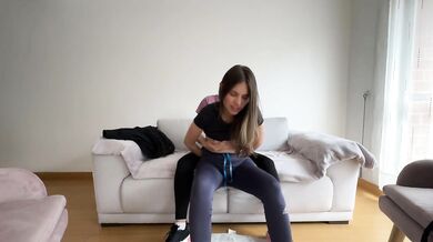 Not in bed, I don't want my husband to realize my lesbianity