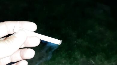 A real stranger girl paid for a cigarette with sex (With dirty talk) - Lesbian_illusion
