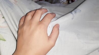I climbed under the blanket with my neighbors and woke them up with cunnilingus - Lesbian_illusion