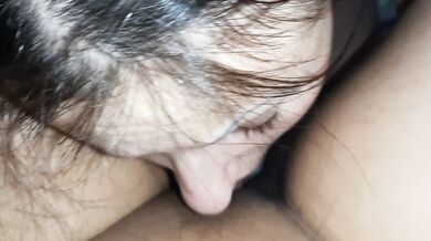 I climbed under the blanket with my neighbors and woke them up with cunnilingus - Lesbian_illusion