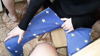 While our housekeeper washes the dishes we masturbate - IkaSmokS