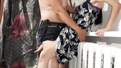 I seduced and fucked my heterosexual girlfriend on the windowsill - IkaSmokS