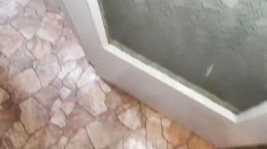 While my stepmom was cooking in the kitchen, my girlfriend and I were masturbating - IkaSmokS