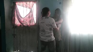 I seduce the neighbor to fuck her very rich