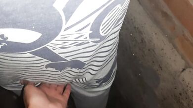 We fucked in my parents yard while they were in the house - Lesbian_illusion