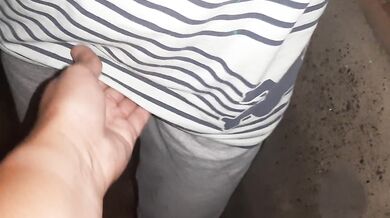 We fucked in my parents yard while they were in the house - Lesbian_illusion