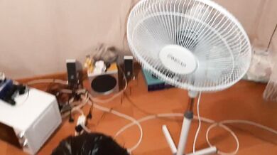 Passionate sex under a fan with conversations - Lesbian_illusion